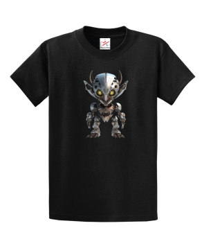 Robot alien Unisex Kids And Adults T-Shirt